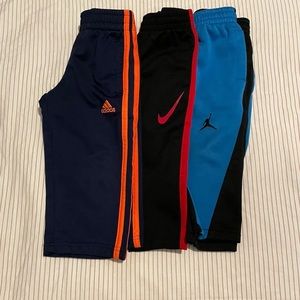 (3) 2T toddler boys sweatpants